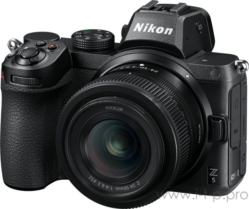 Фотоаппарат Nikon Z 5 черный 24.3Mpix 3.2 4K WiFi 24-50 f/4-6.3 + FTZ EN-EL15c