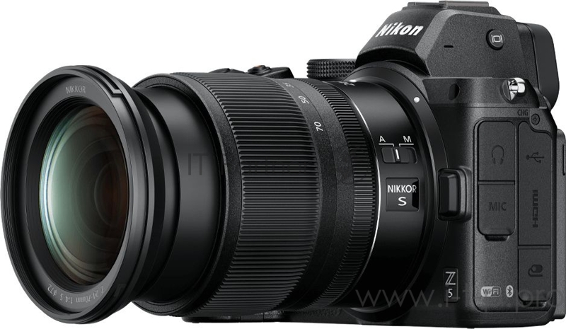 Фотоаппарат Nikon Z 5 черный 24.3Mpix 3.2 4K WiFi 24-50 f/4-6.3 + FTZ EN-EL15c