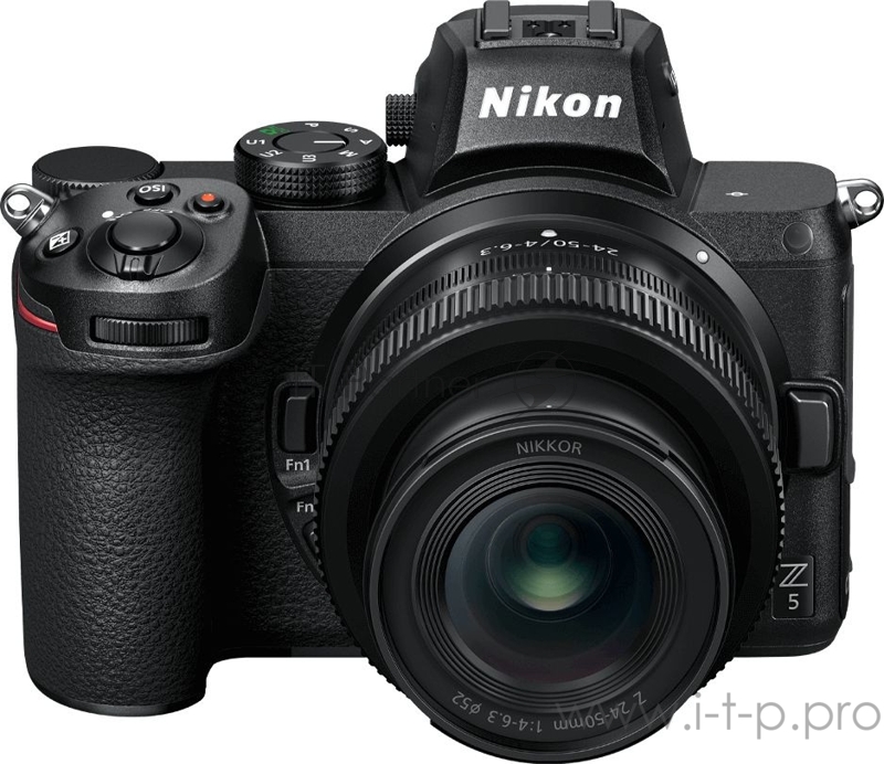 Фотоаппарат Nikon Z 5 черный 24.3Mpix 3.2 4K WiFi 24-50 f/4-6.3 + FTZ EN-EL15c
