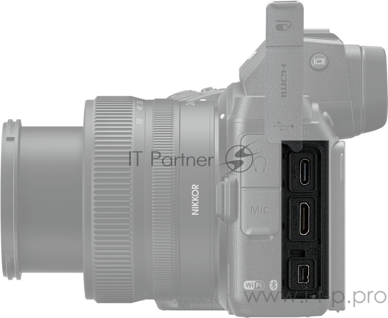 Фотоаппарат Nikon Z 5 черный 24.3Mpix 3.2 4K WiFi 24-50 f/4-6.3 + FTZ EN-EL15c