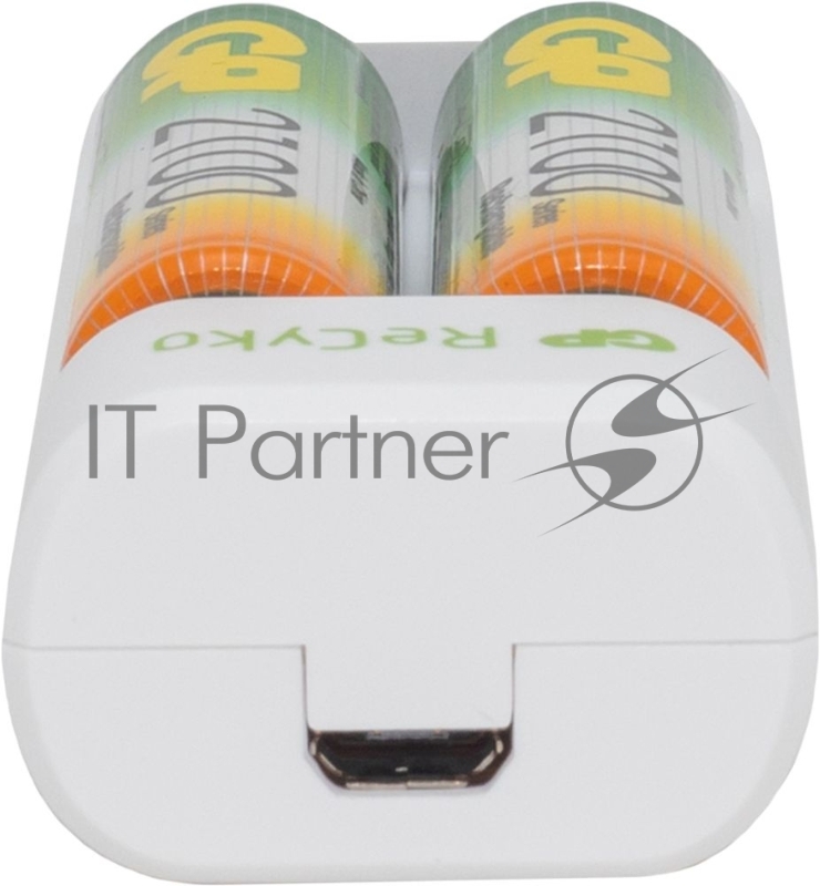 Аккумулятор + зарядное устройство GP PowerBank Е211 AA/AAA NiMH 2100mAh (4шт) коробка