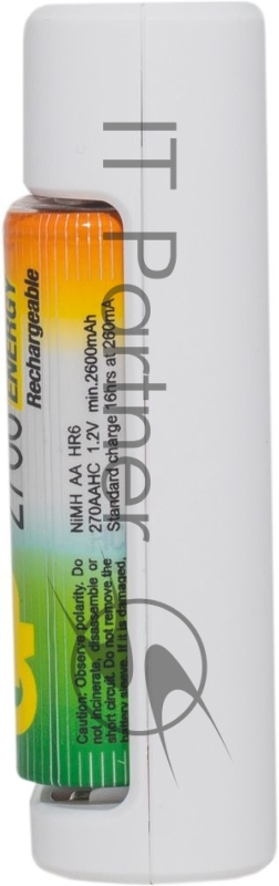 Аккумулятор + зарядное устройство GP PowerBank Е411 AA/AAA NiMH 2700mAh (4шт) коробка