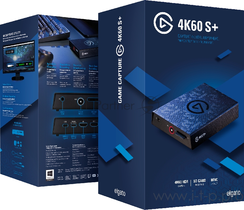 Устройство захвата видео Elgato Game Capture 4K60 S+ Устройство захвата видео Elgato Game Capture 4K60 S+