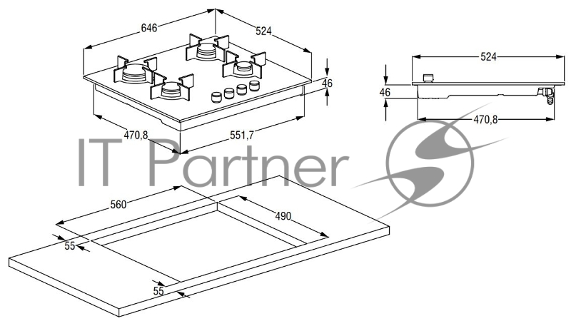 Варочная панель BEKO HINW 64229 S