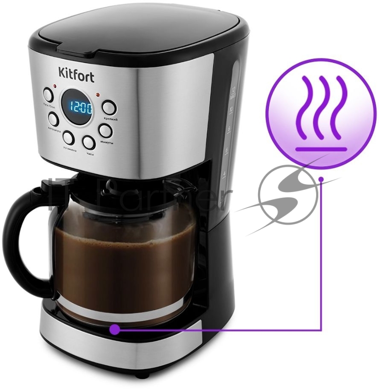 Кофеварка Kitfort КТ-728