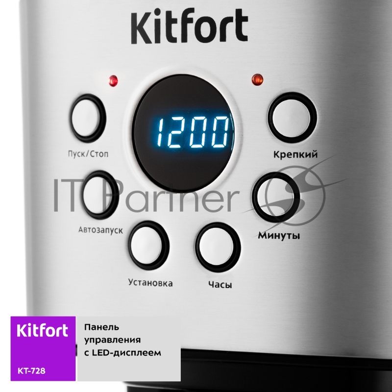 Кофеварка Kitfort КТ-728