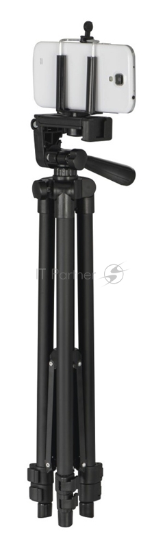 Штатив Hama Star Smartphone напольный черный алюминиевый сплав (450гр.)