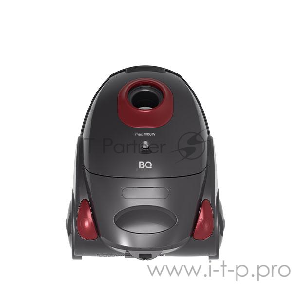 Пылесос BQ VC1802B Черный-КрасныйПылесосы с мешком для пыли Емкость пылесборника 2,0 л Макс. потребляемая мощность 1800 Вт Максим. мощность всасывания 380 Вт Тип уборки сухая Управление на корпусе Пластиковая, составная трубка Поворотный шланг (360 г