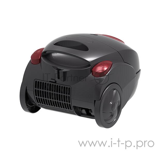 Пылесос BQ VC1802B Черный-КрасныйПылесосы с мешком для пыли Емкость пылесборника 2,0 л Макс. потребляемая мощность 1800 Вт Максим. мощность всасывания 380 Вт Тип уборки сухая Управление на корпусе Пластиковая, составная трубка Поворотный шланг (360 г