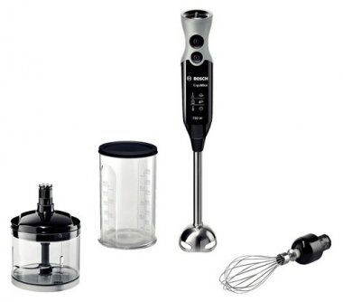 Блендер погружной BOSCH MSM67150RU черный/серый