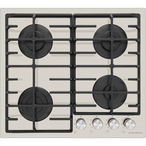 Газовая варочная поверхность Maunfeld EGHG.64.6CBG/G бежевый