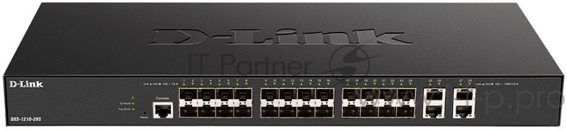 Коммутатор D-Link DXS-1210-28S DXS-1210-28S/A1A 4x10G 24SFP+ настраиваемый