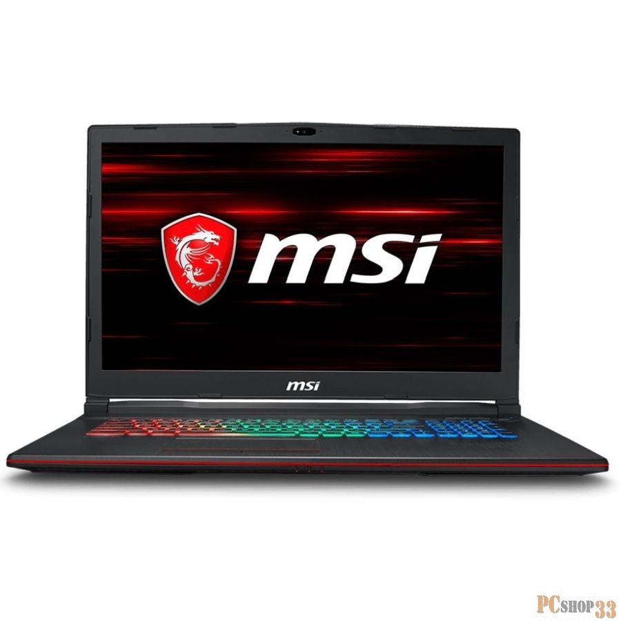 Ноутбук MSI GP73 8RD-244RU Leopard 9S7-17C622-244 black 17.3