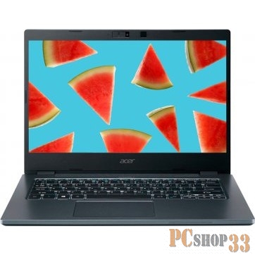 Ноутбук Acer TMP414-51-54M6 TravelMate 14.0 FHD(1920x1080) IPS/Intel Core i5-1135G7 2.40GHz Quad/8GB+256GB SSD/Integrated/WiFi/BT/1.0MP/m kg/W10Pro/3Y/DARK BLUE