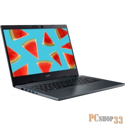 Ноутбук Acer TMP414-51-54M6 TravelMate 14.0 FHD(1920x1080) IPS/Intel Core i5-1135G7 2.40GHz Quad/8GB+256GB SSD/Integrated/WiFi/BT/1.0MP/m kg/W10Pro/3Y/DARK BLUE