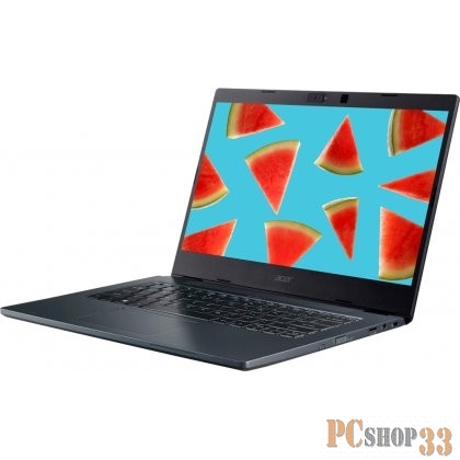 Ноутбук Acer TMP414-51-54M6 TravelMate 14.0 FHD(1920x1080) IPS/Intel Core i5-1135G7 2.40GHz Quad/8GB+256GB SSD/Integrated/WiFi/BT/1.0MP/m kg/W10Pro/3Y/DARK BLUE