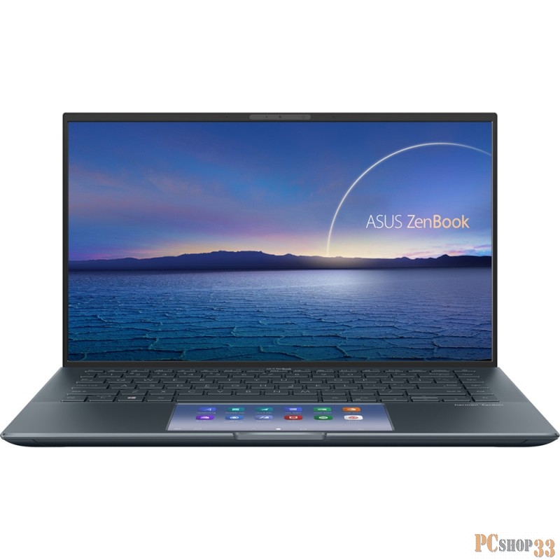 Ноутбук ASUS Zenbook 14 UX435EA-A5007T Intel Core i7-1165G7/16Gb LPDDR4X/512Gb SSD/14,0 FHD IPS AG 1920x1080/WiFi/BT/ScreenPad 2.0/Windows 10 Home/1.1Kg/Pine_grey/USB-A to RJ45 gigabit adapter