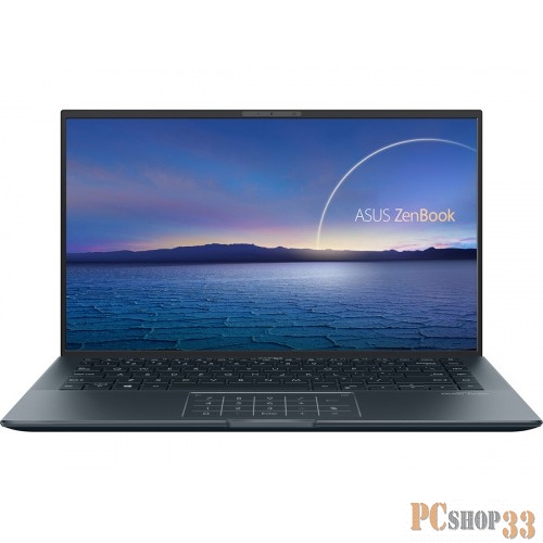 Ноутбук ASUS Zenbook 14 UX435EAL(BX435EAL-KC074R) Intel Core i5-1135G7/8Gb LPDDR4X/512Gb SSD/14,0 FHD/NumPad/Windows 10 Pro/980gr/Pine_grey/USB-A to RJ45 adapter/Mg_body