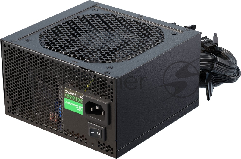 Блок питания Seasonic ATX 600W A12-600 (SSR-600RA) 80+ 24+2x(4+4) pin APFC 120mm fan 10xSATA Cab Manag RTL