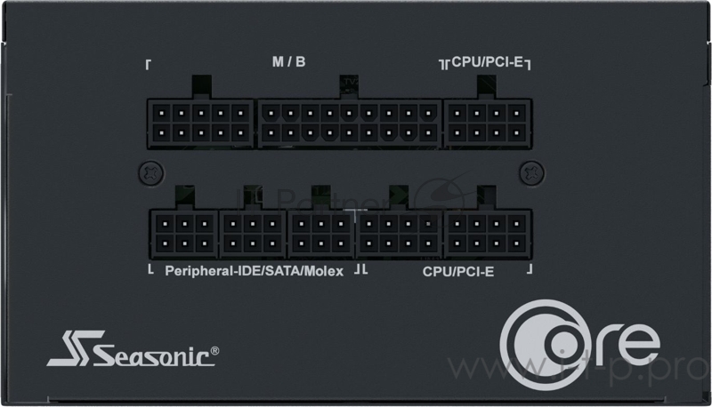 Блок питания Seasonic ATX 650W CORE GX-650 (SSR-650LX) 80+ gold (24+4+4pin) APFC 120mm fan 4xSATA