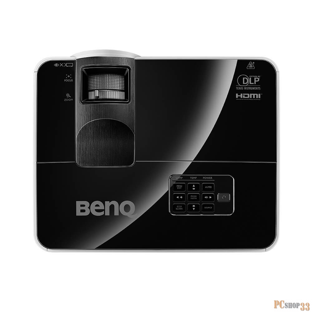 Проектор BenQ MX631ST DLP, 1024x768, 3200 AL, 13000:1, 4:3, 0.9ST, TR 0.9~1.08, 1.2x, HDMIx2/ MHLx1, VGA, USB Power, Auto vertical keystone, Black, 2.6 kg