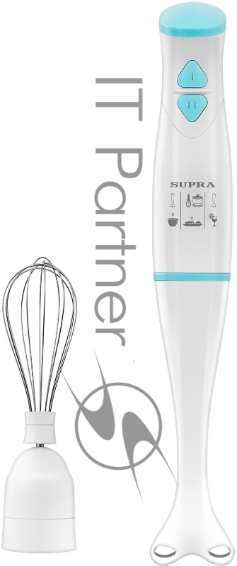 Блендеры SUPRA HBS-714 white/blueМощность: 700 Вт. Импульсный режим работы. 2 скорости. Ножи из нержавеющей стали. Съемная насадка-венчик из нержавеющей стали. Мини-измельчитель 500мл. Цвет: белый с голубым