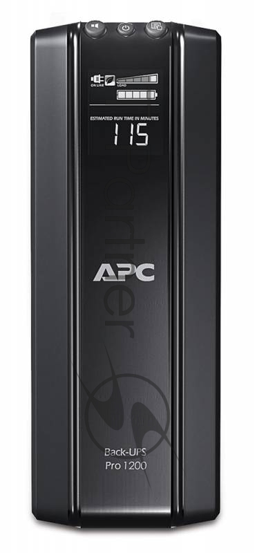 ИБП (UPS) 1200ВА APC Back-UPS Pro 1200 BR1200GI, черный (USB)