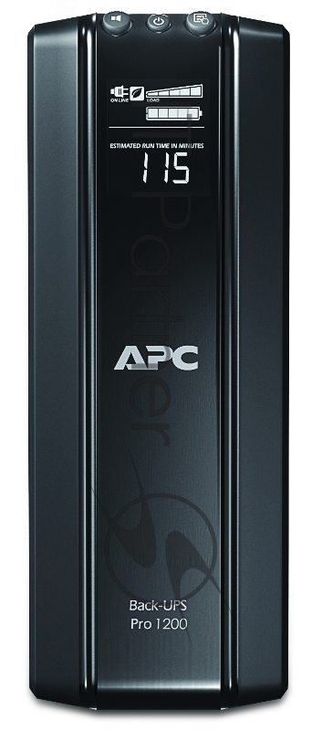 ИБП (UPS) 1200ВА APC Back-UPS Pro 1200 BR1200GI, черный (USB)