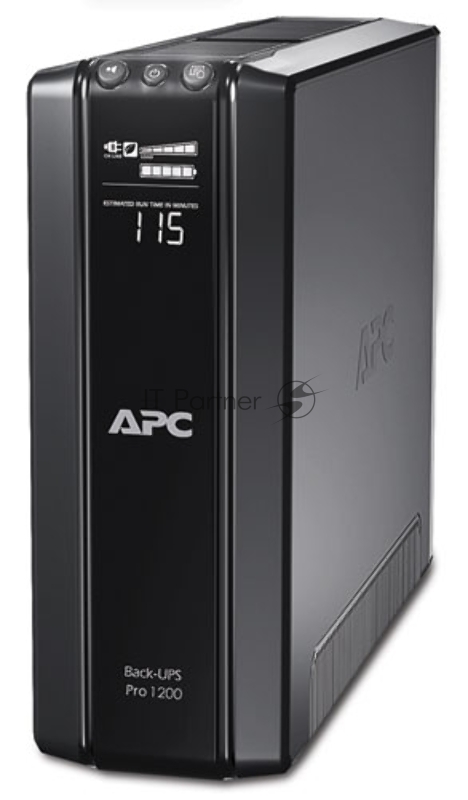 ИБП (UPS) 1200ВА APC Back-UPS Pro 1200 BR1200GI, черный (USB)