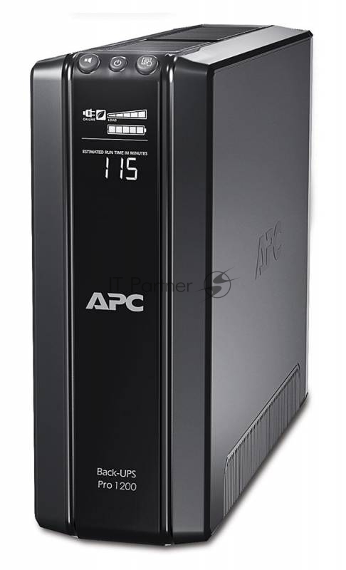 ИБП (UPS) 1200ВА APC Back-UPS Pro 1200 BR1200GI, черный (USB)
