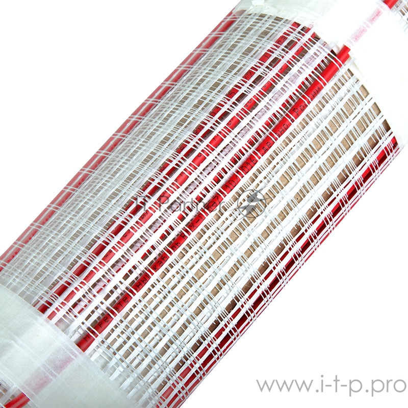 Тёплый пол (нагревательный мат) REXANT Classic RNX-13,0-1950 (площадь 13,0 м2 (0,5 х 26,0 м)), 1950 Вт, двухжильный с экраном