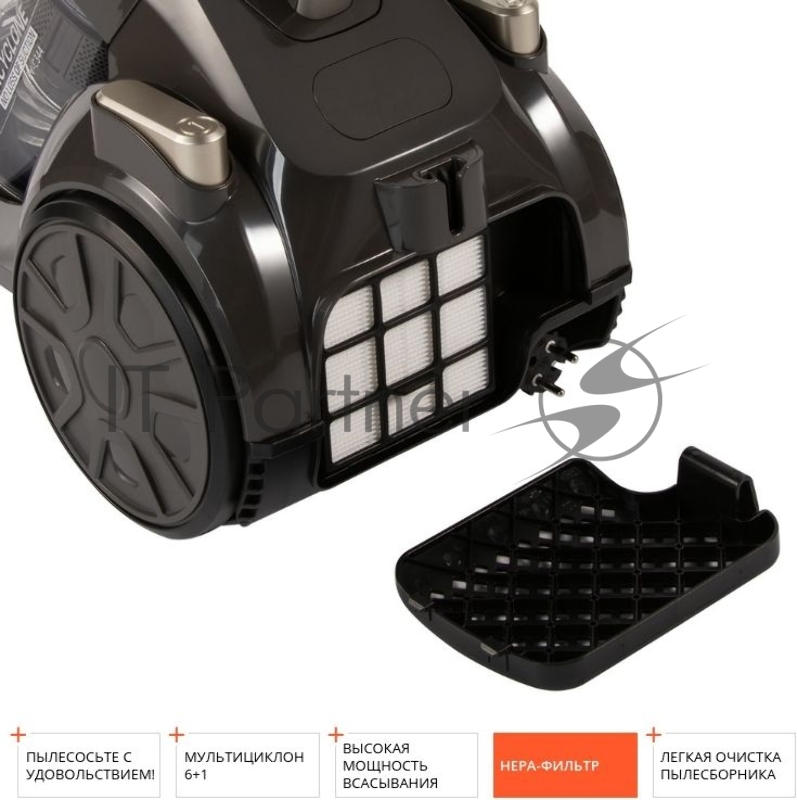 Пылесос Redmond RV-C344 1800Вт бежевый