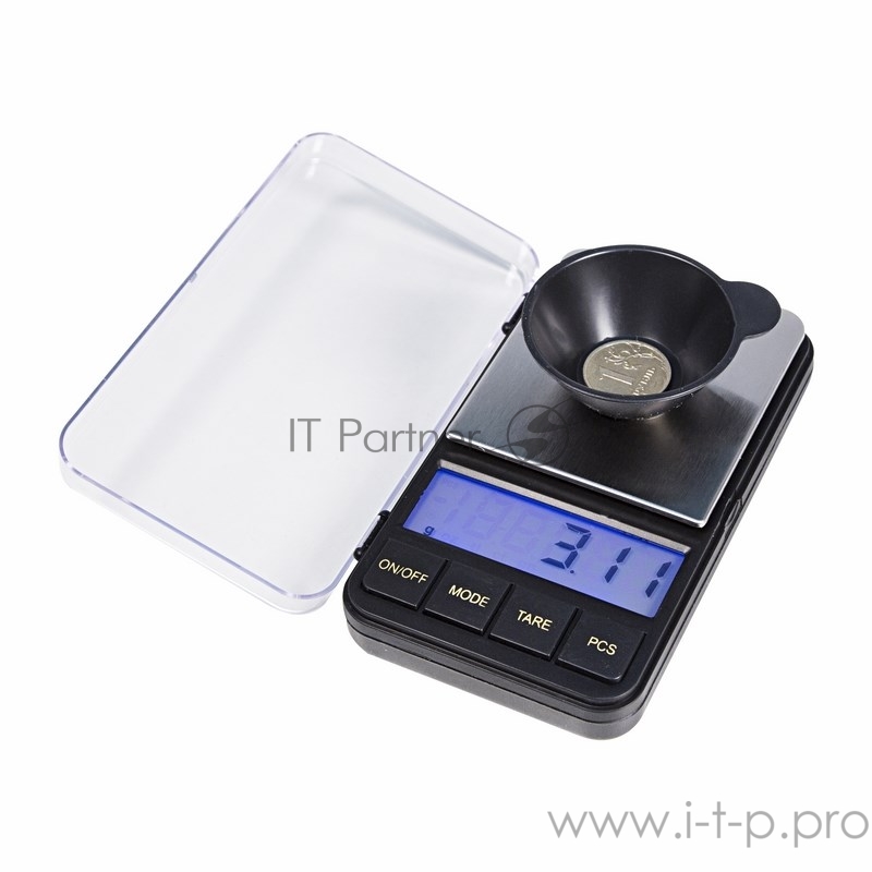 Весы карманные электронные от 0,01 до 500 грамм с чашей REXANT
