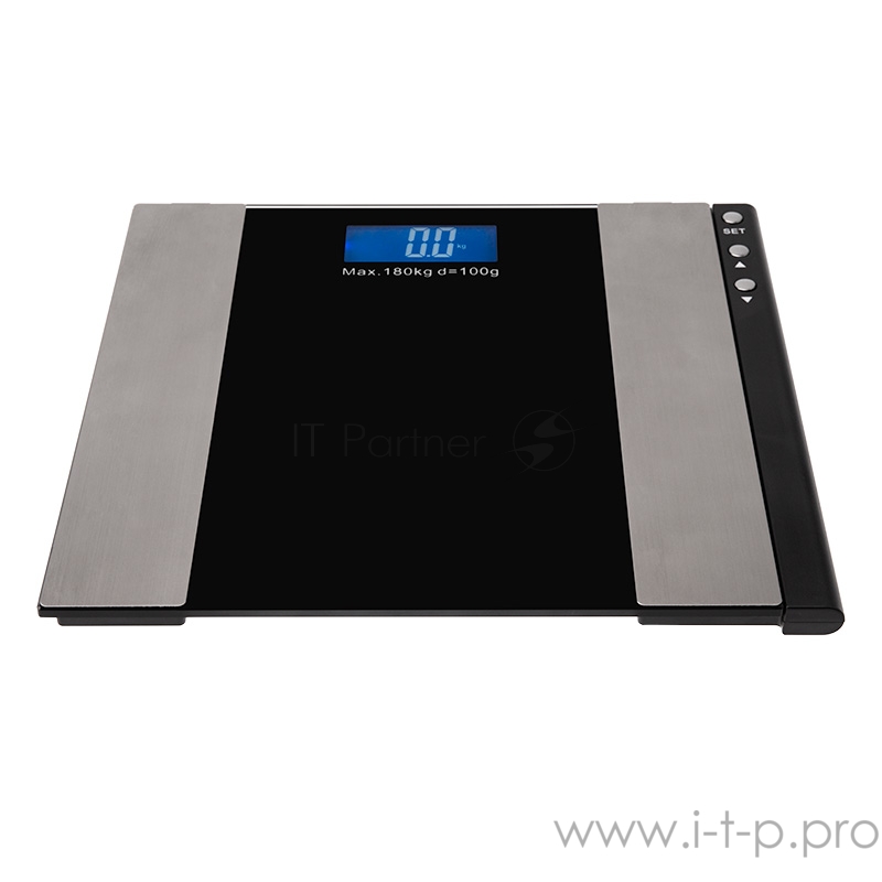 Весы напольные электронные до 180 кг с диагностикой, черные SMART Life REXANT