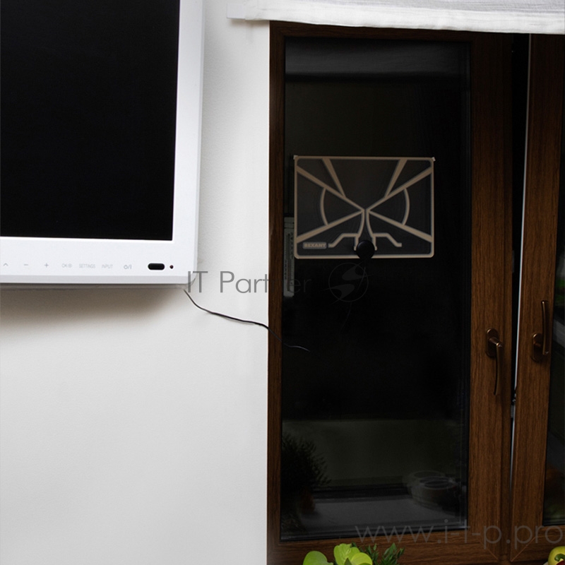 Антенна комнатная «Активная» для цифрового телевидения DVB-T2, Ag-709 REXANT