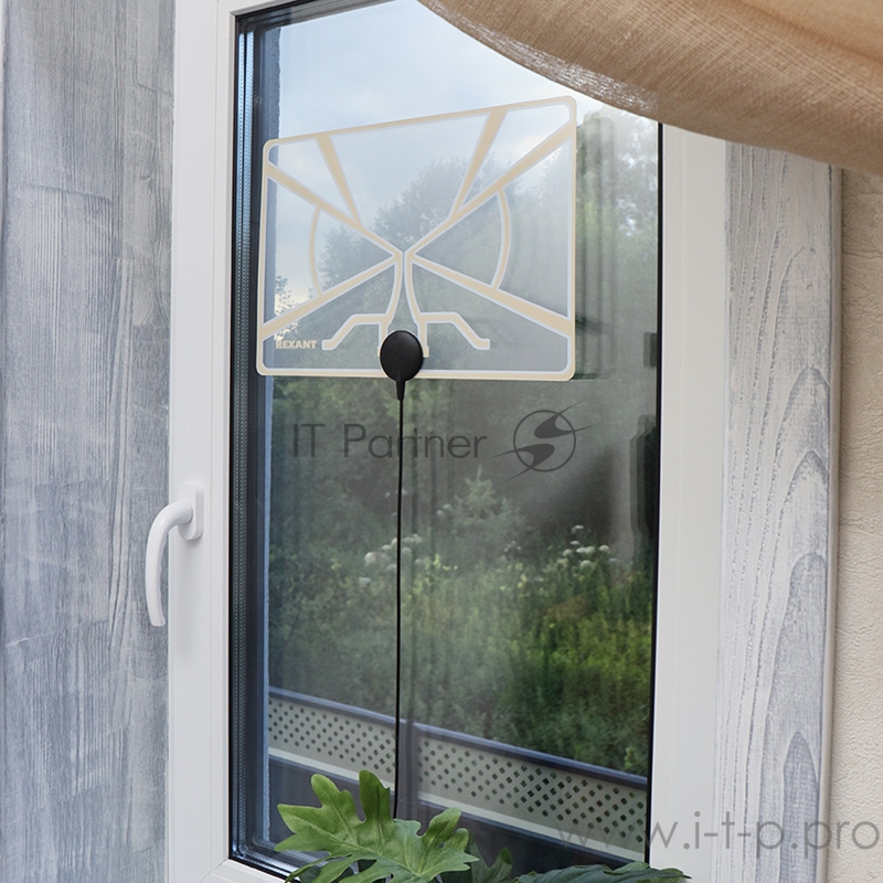 Антенна комнатная «Активная» для цифрового телевидения DVB-T2, Ag-709 REXANT