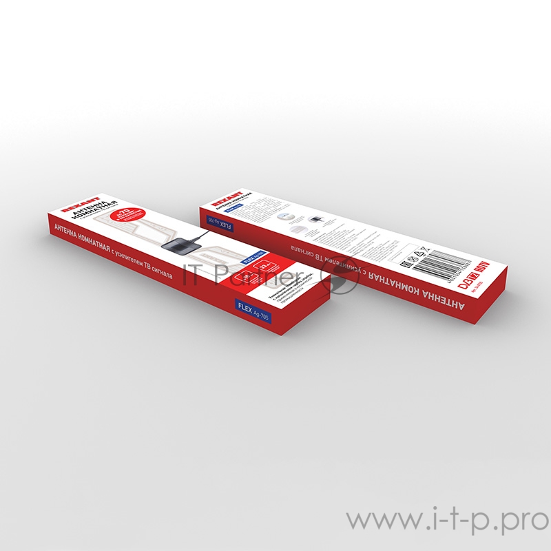 Антенна комнатная «Активная» с USB питанием, для цифрового телевидения DVB-T2, Ag-707 REXANT
