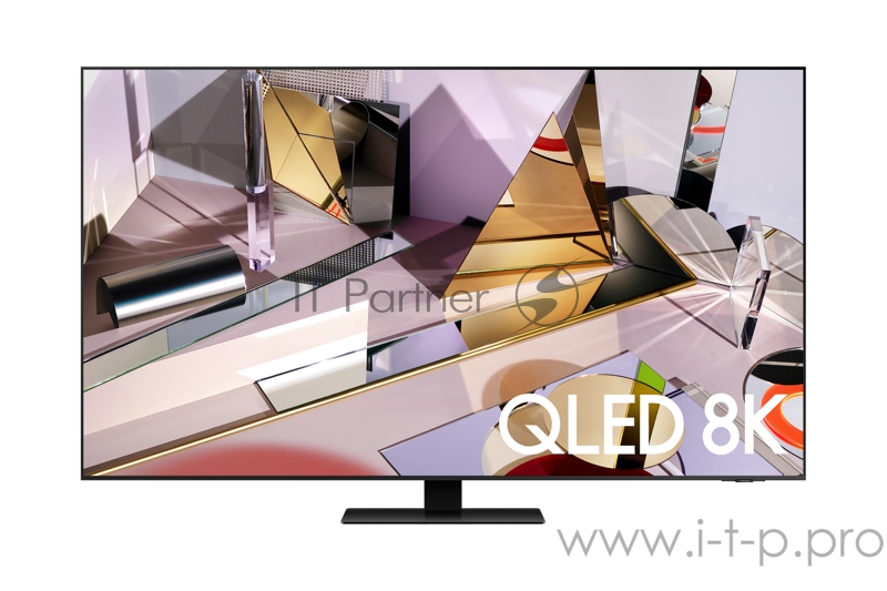 Телевизор ЖК 55 Samsung Телевизор ЖК 55 Samsung/ 55”,QLED, 8K, Smart TV,Wi-Fi, Voice, PQI 3700, DVB-T2/C/S2, 60W, 4.2.2CH, 4HDMI, TITAN BLACK