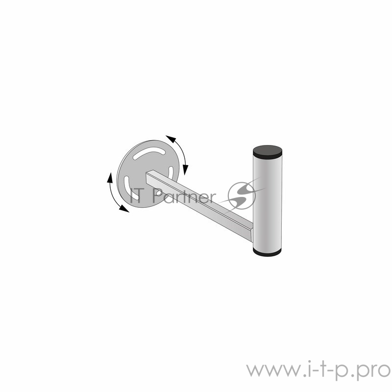 Кронштейн эфирный 25 см Г-образный поворотный REXANT