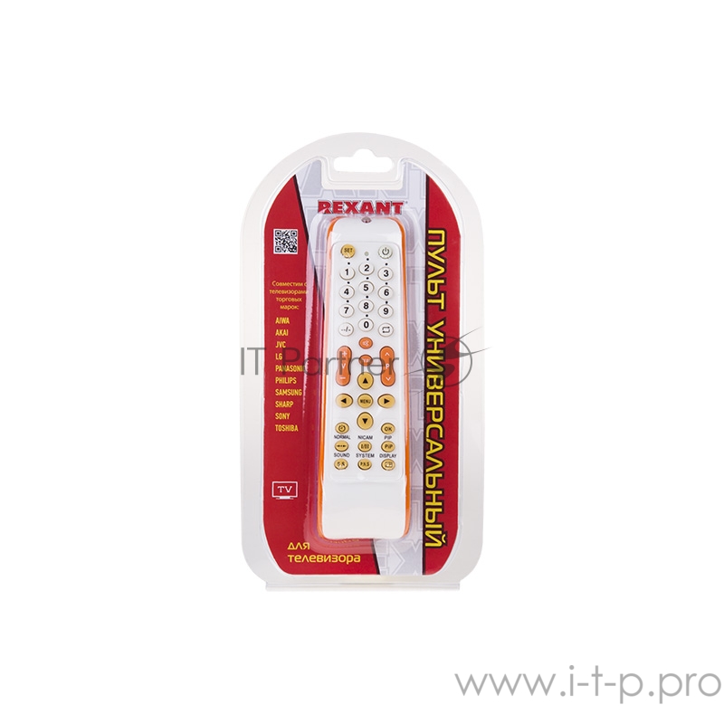 Пульт универсальный для телевизора (RX-952) REXANT