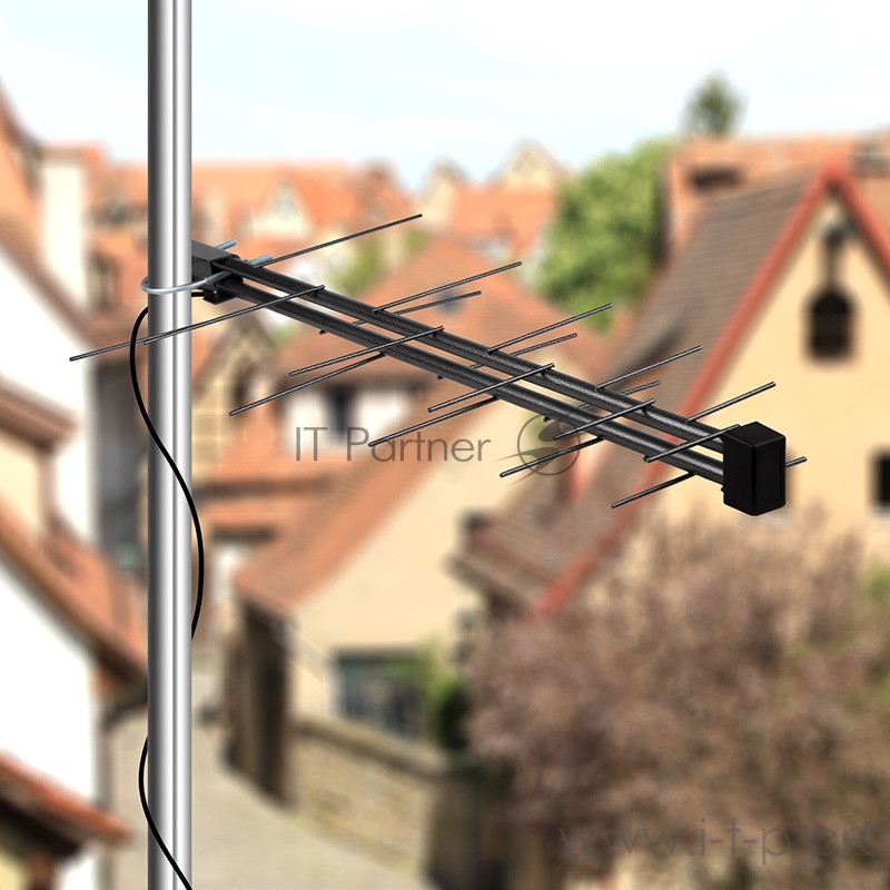 ТВ антенна наружная «Активная» для цифрового ТВ DVB-T2, RX-424 REXANT