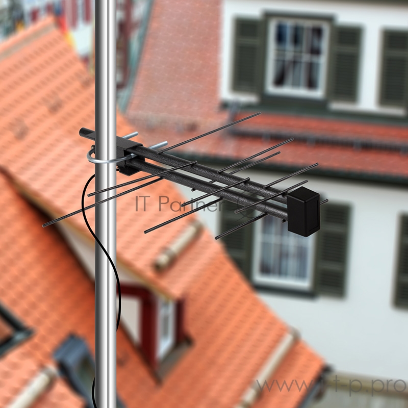 ТВ антенна наружная «Активная» для цифрового ТВ DVB-T2, RX-422 REXANT