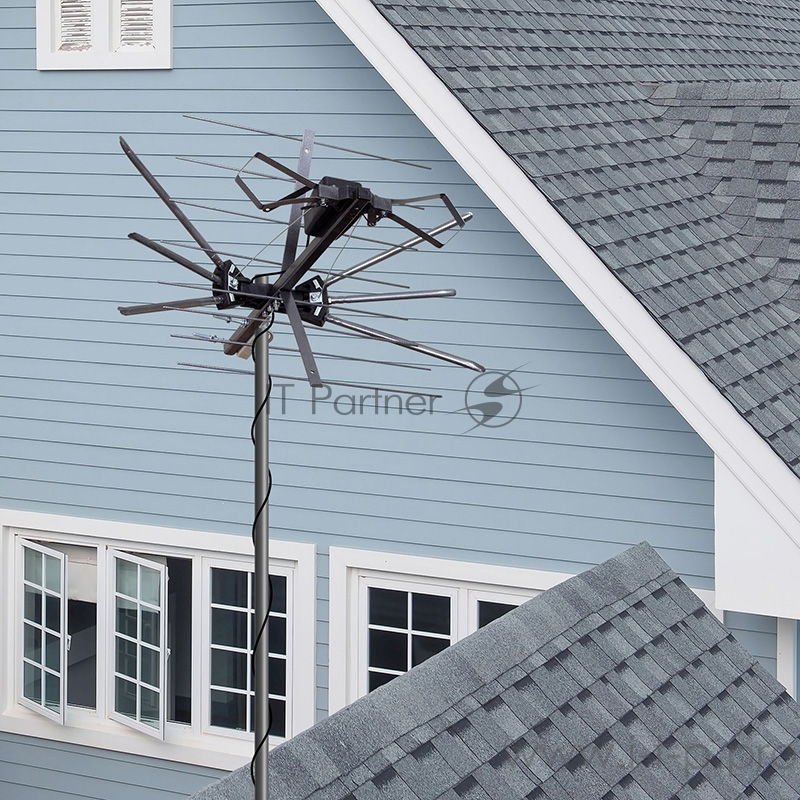 ТВ антенна наружная «Активная» для цифрового ТВ DVB-T2, RX-401 REXANT