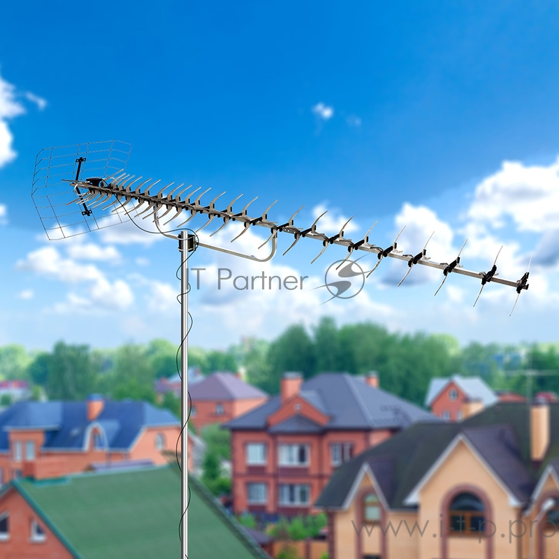 ТB антенна наружная для цифрового телевидения DVB-T2, RX-414 REXANT