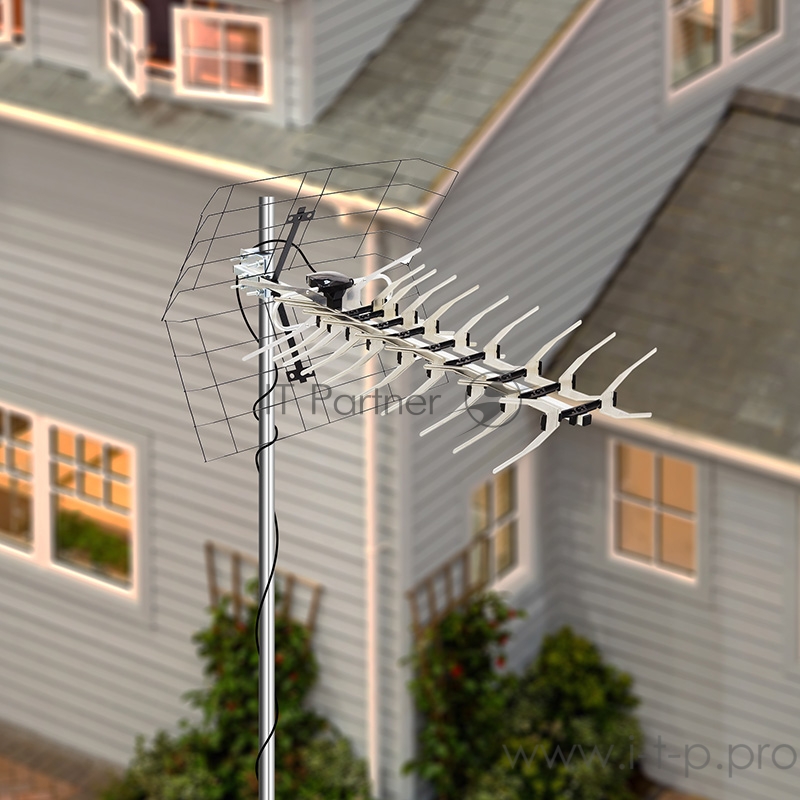 ТB антенна наружная для цифрового телевидения DVB-T2, RX-412 REXANT