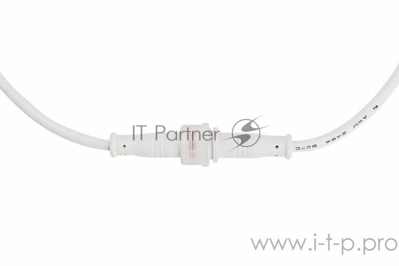 Соединительный кабель (4pin) герметичный (IP67) 4х0.35мм² белый REXANT