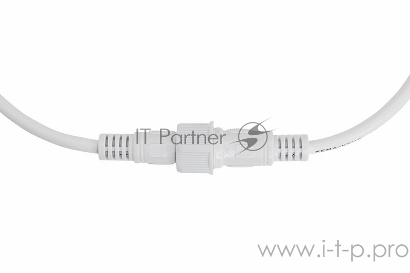 Соединительный кабель (5pin) герметичный (IP67) 5х0.5мм² белый REXANT