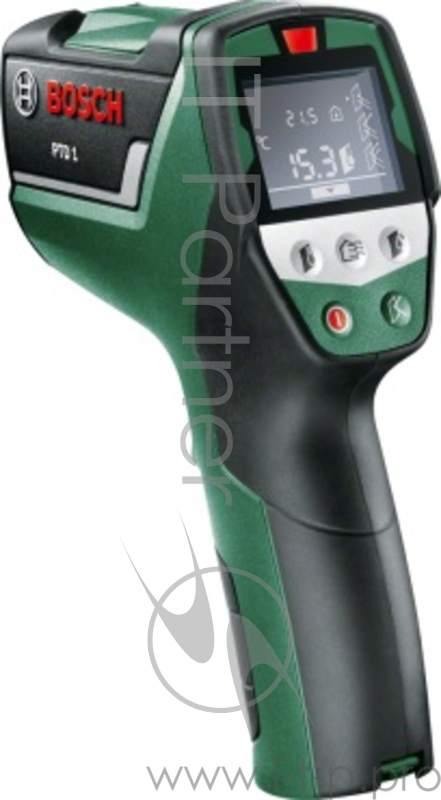 Лазерные дальномеры, уровни, детекторы Bosch PTD1 0603683020 Термодетектор { 1 м, оптика 10:01 }