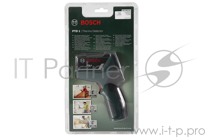 Лазерные дальномеры, уровни, детекторы Bosch PTD1 0603683020 Термодетектор { 1 м, оптика 10:01 }