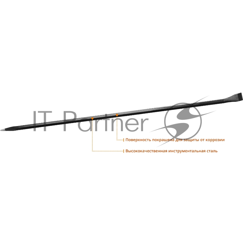 Лом монтажный STAYER 21625-130, 1300 мм, 22 мм, шестигранный